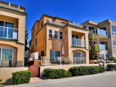 Oceanfront San Diego Beach Vacation Rental Mission Beach
