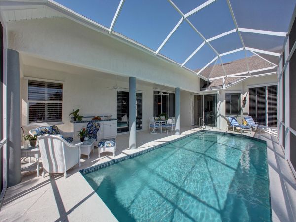 Marco Island Vacation Pool Home Half Mile to Beach Access