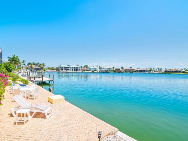 Marco Island Luxury Vacation Rental Pool Home Walk to Beach