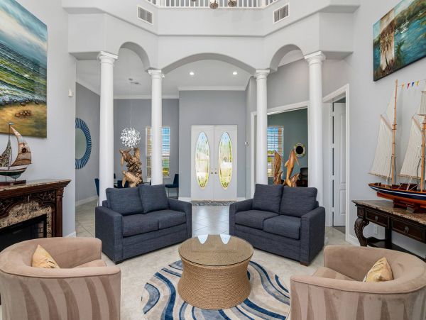 Marco Island Luxury Vacation Rental Pool Home Walk to Beach