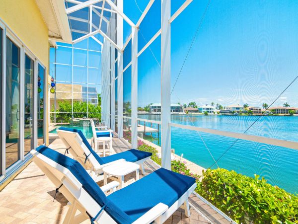 Marco Island Luxury Vacation Rental Pool Home Walk to Beach