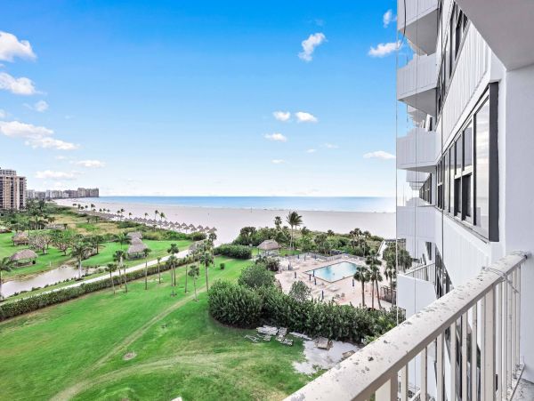 Marco Island Beachfront Condo Rental  Crescent Beach Oceanfront Views & Luxury Amenities