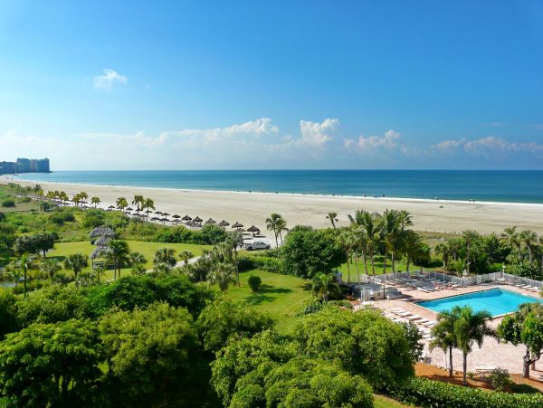 Marco Island Beachfront Condo Rental  Crescent Beach Oceanfront Views & Luxury Amenities
