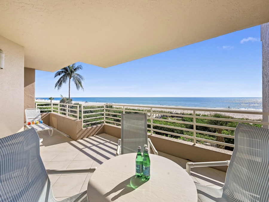 Stunning Lanai Overlooking the Gulf & Beach