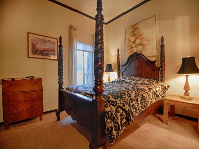 Guest Bedroom has Queen Bed