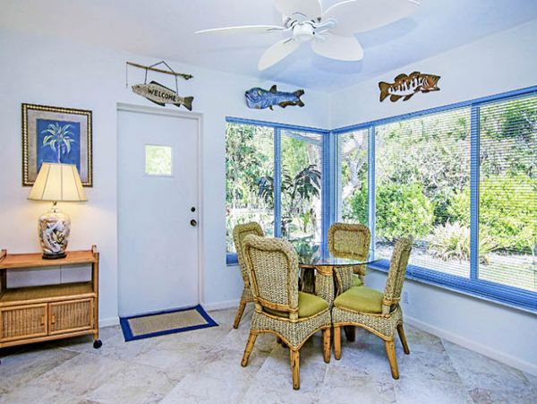 Steps to the Beach from this 4 Bedroom Sanibel Pool Home
