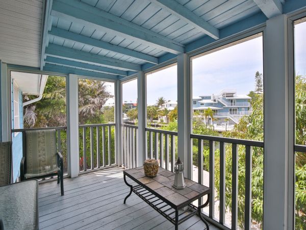 Four Bedroom Anna Maria Rental on Bay Great Views Boat Dock