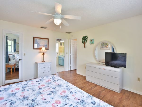 Four Bedroom Anna Maria Rental on Bay Great Views Boat Dock