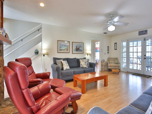 Four Bedroom Anna Maria Rental on Bay Great Views Boat Dock