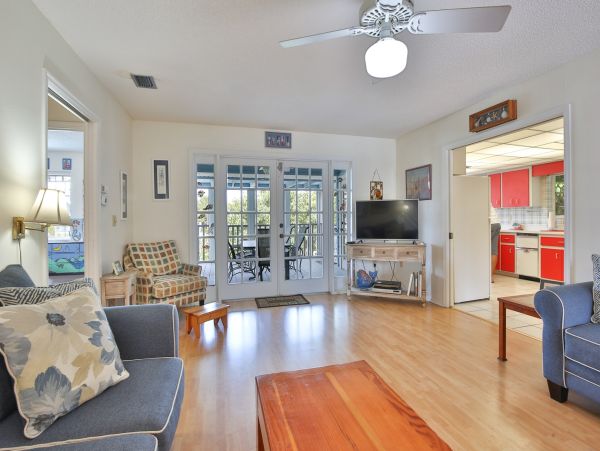 Four Bedroom Anna Maria Rental on Bay Great Views Boat Dock
