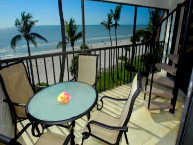 Sanibel Beachfront Three Bedrooms Vacation Condo