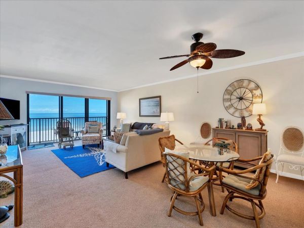 Beach Front Two Bedroom Condo in Boca Grande Sleeps 6 Guests
