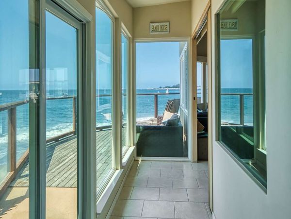 Santa Cruz Three Bedroom Home Ocean Front Views