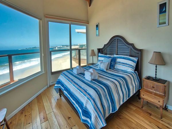 Santa Cruz Three Bedroom Home Ocean Front Views