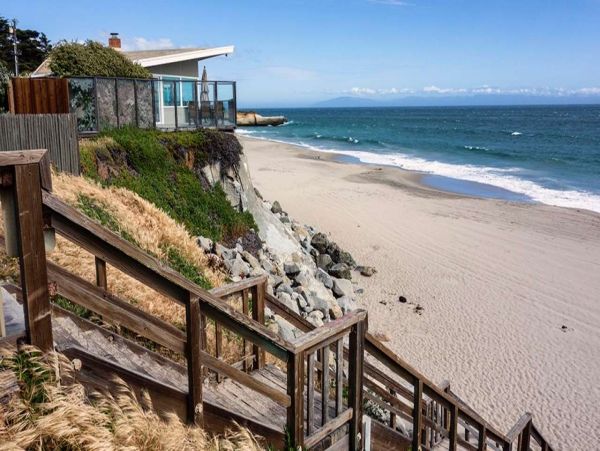 Santa Cruz Three Bedroom Home Ocean Front Views