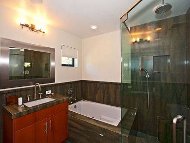 Bathroom with Separate Tub & Shower