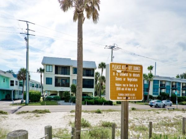 Beach right across street and near Bridge Street