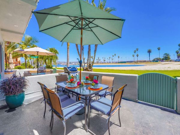 Mission Beach Vacation Rental - San Diego Bayfront Condo with Patio & Views