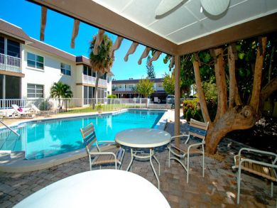 Loungers and Outdoor Furniture at the Pool