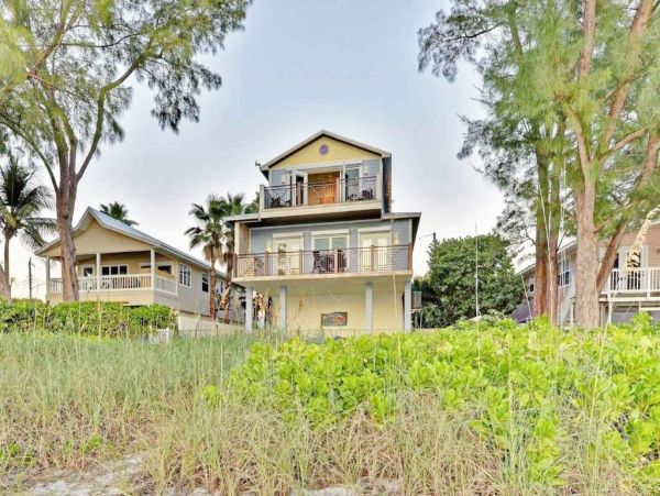 Anna Maria Island Luxury Beach Front Vacation Home With Pool