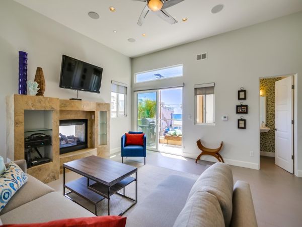 Three Bedroom Mission Beach Rental One House Back from Beach