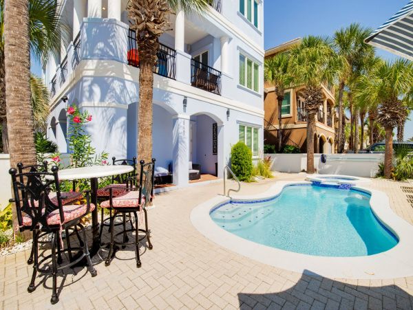 Luxury Six Bedroom Rental Across from the Best Beach