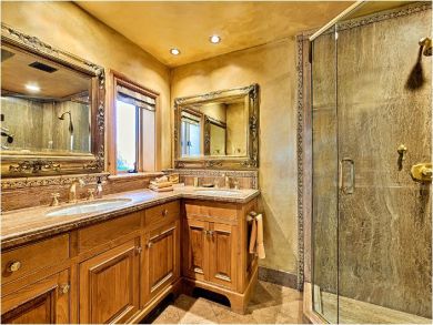 Bathroom with Double Sink & Shower Bathroom with Double Sink & Shower