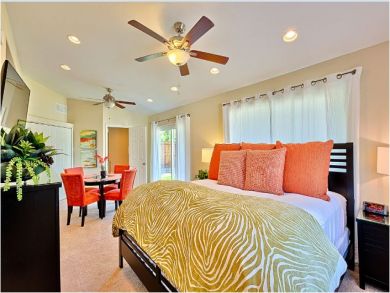 Guest House Bedroom with King Bed