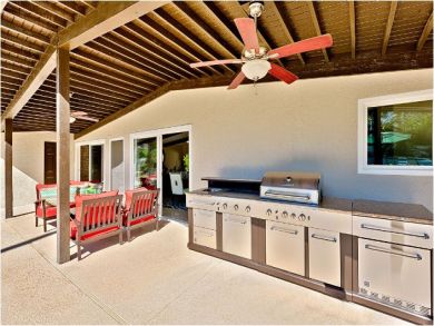 Outside Seating Area & Grill