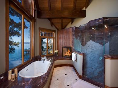 Master Bathroom with Jacuzzi Tub