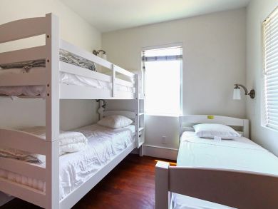 Twin Bed & One Set of Bunk Beds in Fourth Bedroom Twin Bed & One Set of Bunk Beds in Fourth Bedroom