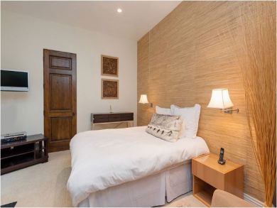 Queen Bed in Bedroom Three