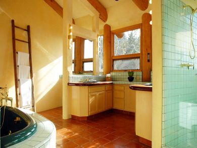 Master Bathroom with Shower & Jetted Tub