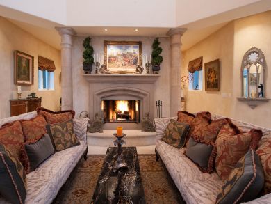 Fireplace in Living Room