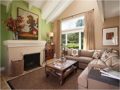 Fireplace in Living Area