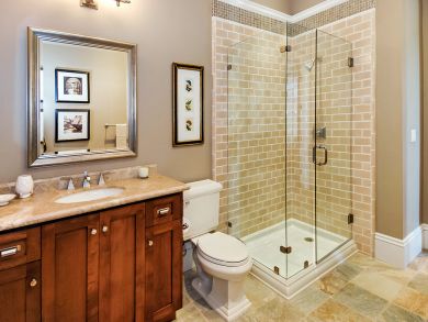 Enclosed Shower