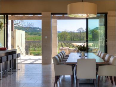 Dining Area Open to Terrace