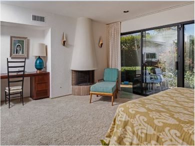 Fireplace in Second Bedroom
