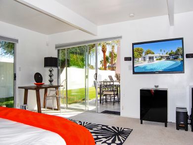 Fifth Bedroom Opens to Patio