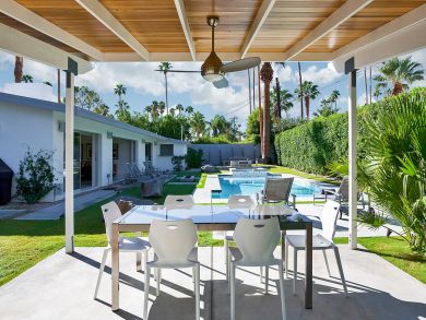 Outside Covered Dining Area