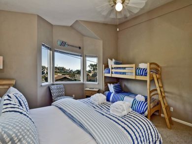 Second Bedroom with One Set of Bunk Beds