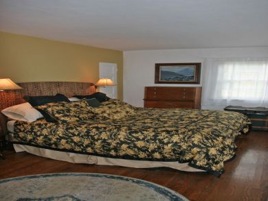 Master Bedroom has King Bed