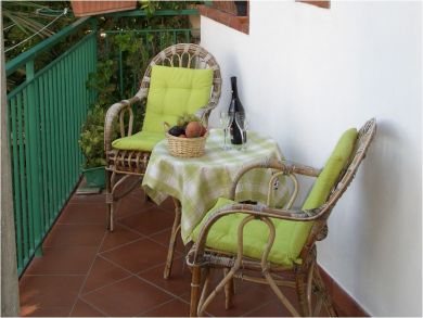 Balcony with Bistro Table