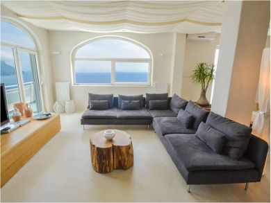 Sea View from Living Room