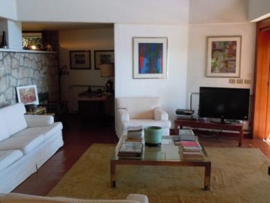 Living Area with Flat Screen TV