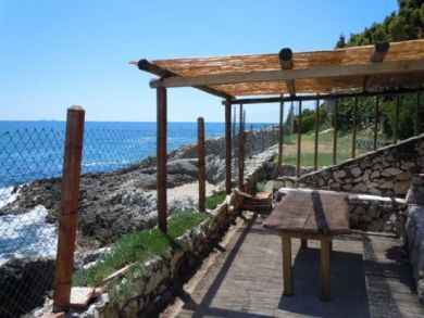Sea View Shaded Seating Area