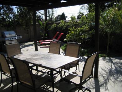 Outdoor Dining Area & Grill