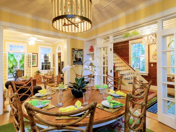 Key West Vacation Home with Guest Cottage Sleeps 12 Guests