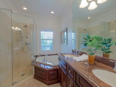 Master Bathroom with Tub & Walk-in Shower