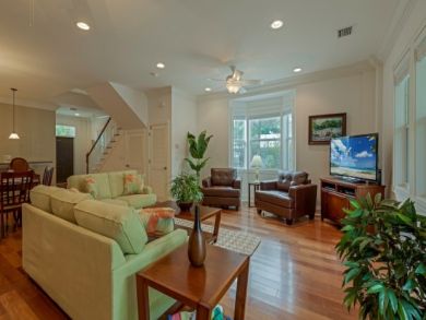 Living Room with Flat Screen TV